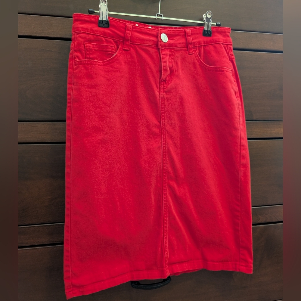 Inherit Clothing Company Red Remi Skirt